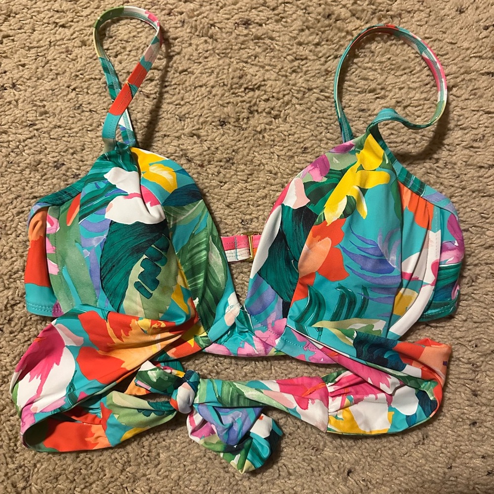 La Blanca Tropea Breeze Wrap Underwire Push Up Top